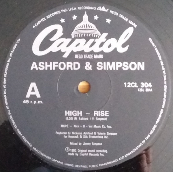 Ashford & Simpson : High-Rise (12")