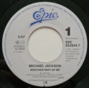Michael Jackson : Another Part Of Me (7", Single)