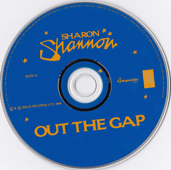 Sharon Shannon : Out The Gap (CD, Album)