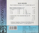 Max Reger, Esa-Pekka Salonen, Lothar Zagrosek : Mozart Variations And Fugue / A Romantic Suite (CD)