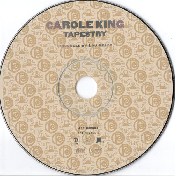 Carole King : Tapestry (CD, Album, RE, RM)