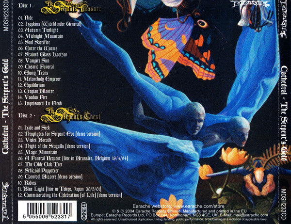 Cathedral : The Serpent's Gold (2xCD, Comp, RE, VDC)