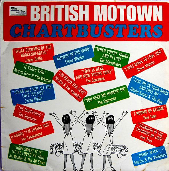 Various : British Motown Chartbusters (LP, Comp, Mono)