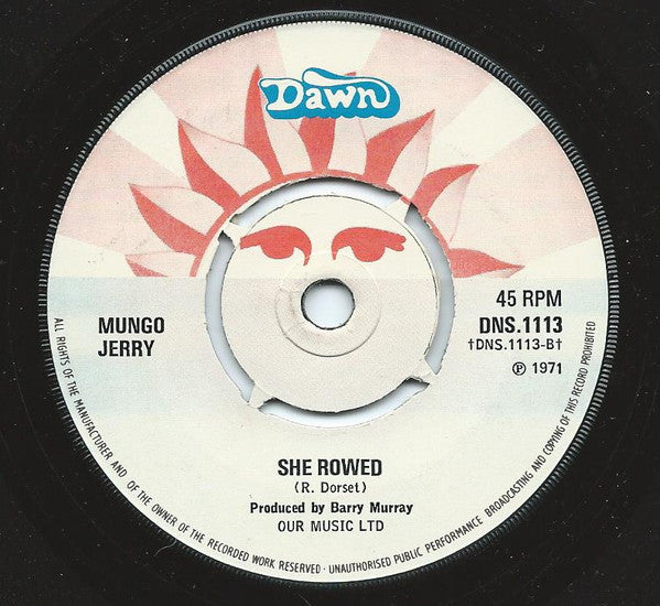 Mungo Jerry : In The Summertime (7", Single)
