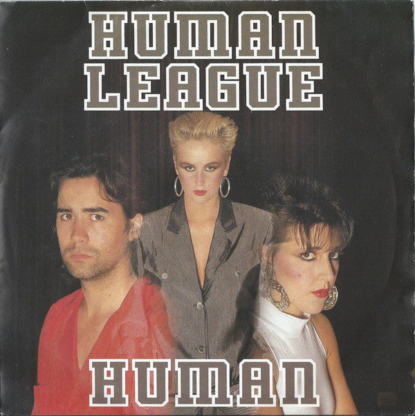 The Human League : Human (7", Single, Mat)