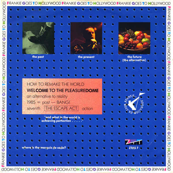 Frankie Goes To Hollywood : Welcome To The Pleasuredome (7", Single)