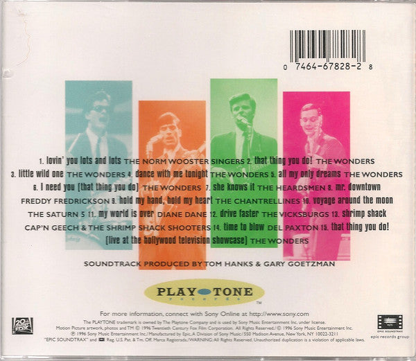 Various : That Thing You Do! - Original Motion Picture Soundtrack (CD, Album, RP)