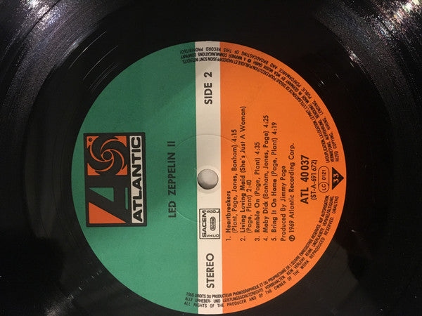 Led Zeppelin : Led Zeppelin II (LP, Album, RE, Gat)