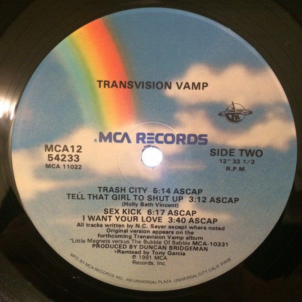 Transvision Vamp : (I Just Wanna) B With U (12", Maxi, Single)