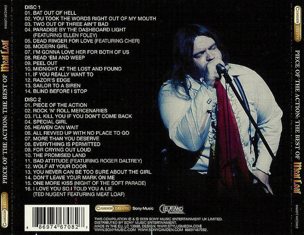 Meat Loaf : Piece Of The Action: The Best Of (2xCD, Comp)