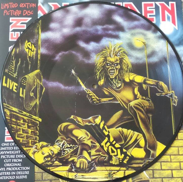 Iron Maiden : Iron Maiden (LP, Album, Ltd, Pic, RE, Gat)