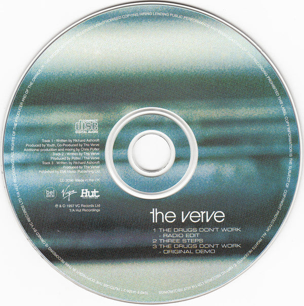 The Verve : The Drugs Don't Work (CD, Single, CD1)