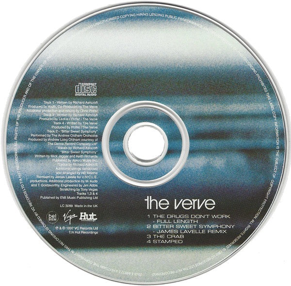 The Verve : The Drugs Don't Work (CD, Single, CD2)