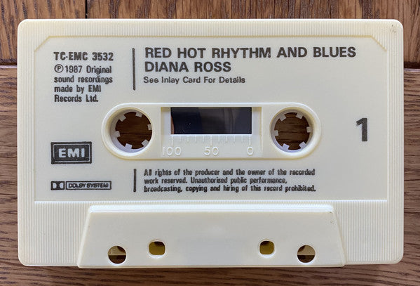 Diana Ross : Red Hot Rhythm + Blues (Cass, Album)