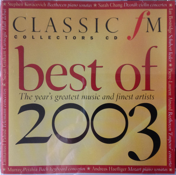 Various : Best of 2003 (CD, Comp)