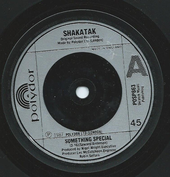 Shakatak : Something Special (7", Sil)