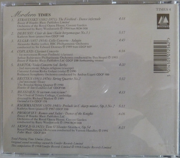 Various : Modern Times (CD, Smplr)