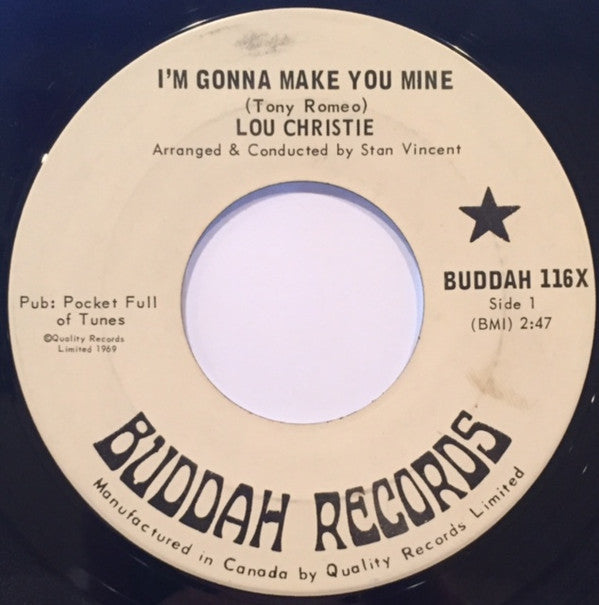 Lou Christie : I'm Gonna Make You Mine (7")