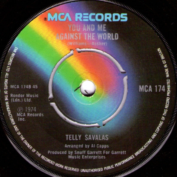 Telly Savalas : If (7", Single)