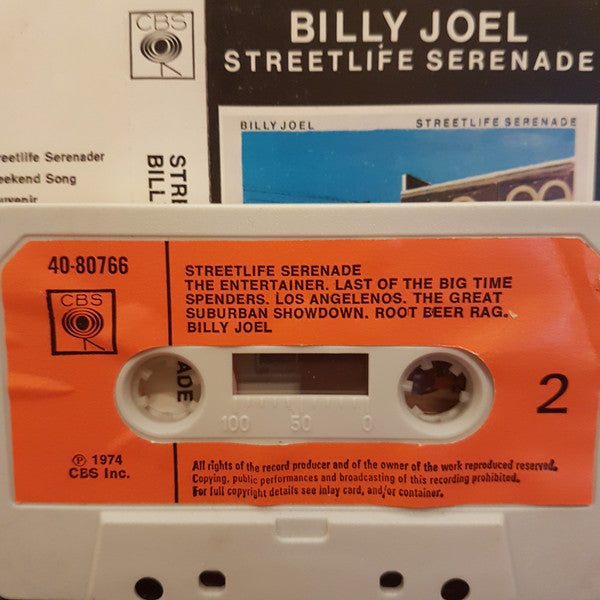 Billy Joel : Streetlife Serenade (Cass, Album)
