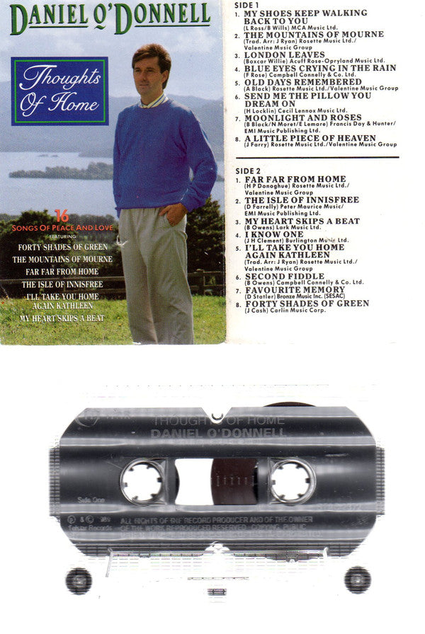 Daniel O'Donnell : Thoughts Of Home (Cass, Album)
