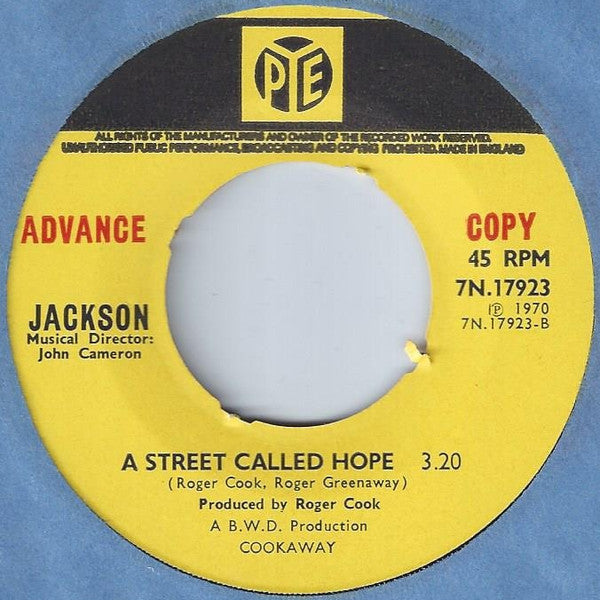 Jackson (51) : Something's Gotten Hold Of My Heart (7", Single, Promo)