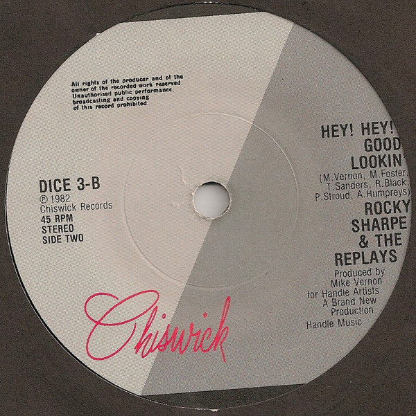 Rocky Sharpe & The Replays : Shout! Shout! (Knock Yourself Out) (7", Single)