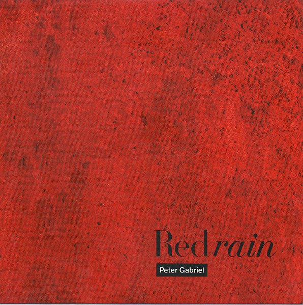 Peter Gabriel : Red Rain (7", Single)