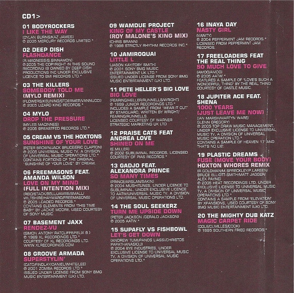Various : Rush Hour 3 (3xCD, Mixed + Box)