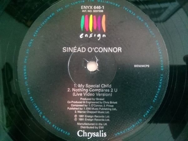 Sinéad O'Connor : My Special Child (12")