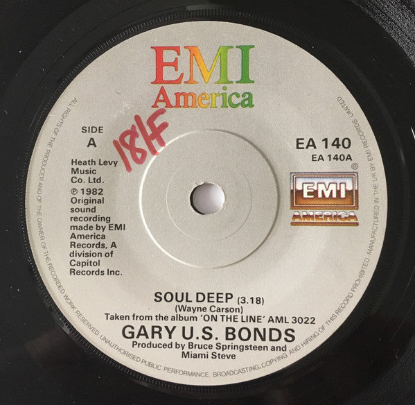 Gary U.S. Bonds : Soul Deep (7", Single, Sol)
