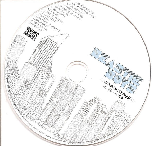 Beastie Boys : To The 5 Boroughs (CD, Album, Enh)