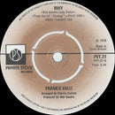 Frankie Valli : Swearin' To God (7", Single)