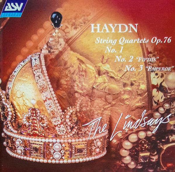 Joseph Haydn - The Lindsays : String Quartets Op. 76: No. 1 • No. 2 "Fifths" • No. 3 "Emperor" (CD)