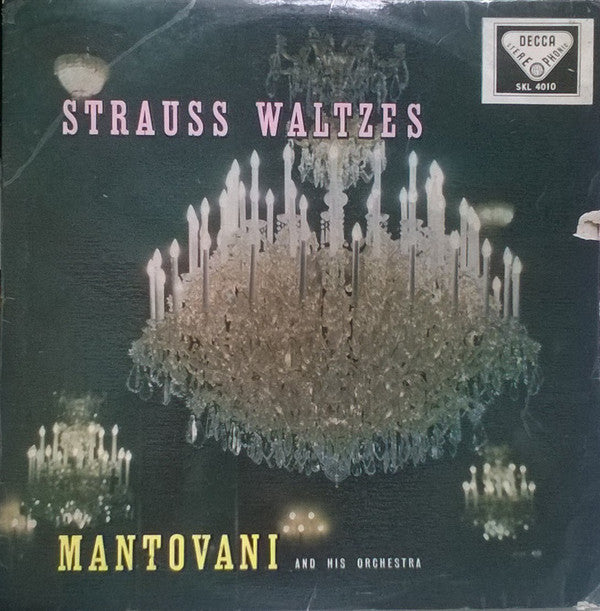 Mantovani And His Orchestra : Strauss Waltzes (LP, Album, RE)