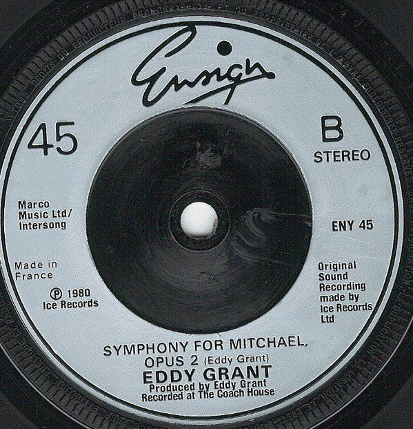 Eddy Grant : Do You Feel My Love (7", Single, Sil)