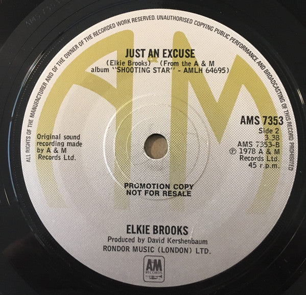 Elkie Brooks : Only Love Can Break Your Heart (7", Single, Promo)