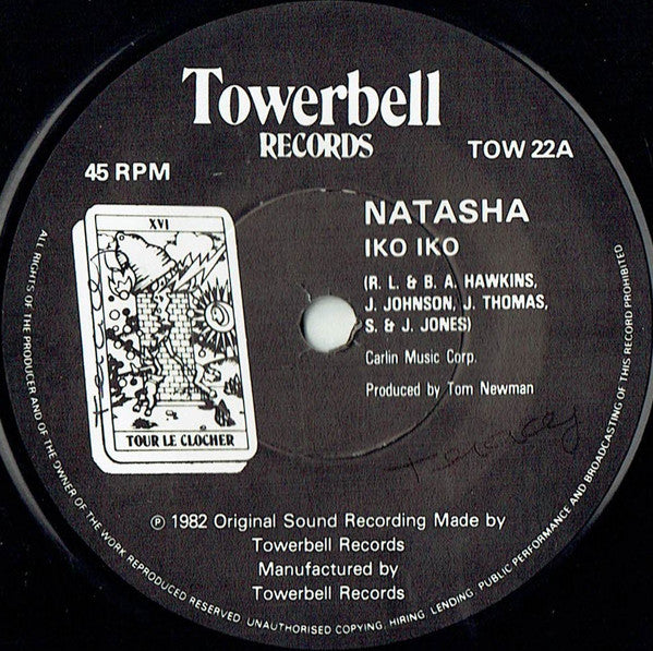 Natasha England : Iko-Iko (7", Single)