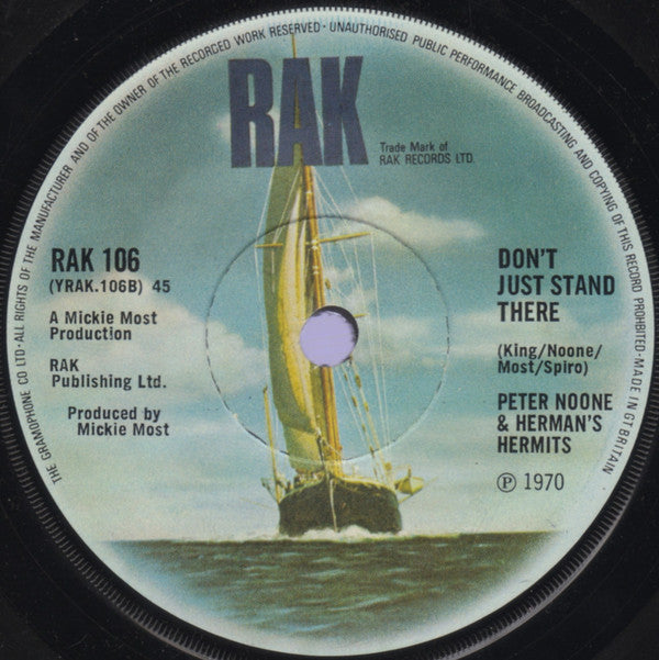 Peter Noone & Herman's Hermits : Lady Barbara (7", Single, Sol)