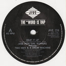 Wee Papa Girl Rappers Featuring Two Men And A Drum Machine : Heat It Up (7", Single)