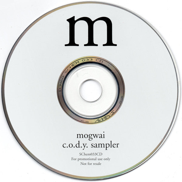 Mogwai : C.O.D.Y. Sampler (CD, Promo, Smplr)