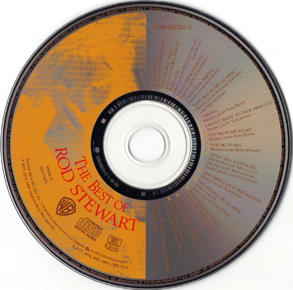 Rod Stewart : The Best Of Rod Stewart (CD, Comp, RE)