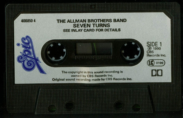 The Allman Brothers Band : Seven Turns (Cass, Album)
