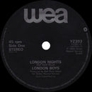 London Boys : London Nights (7", Single, Lab)
