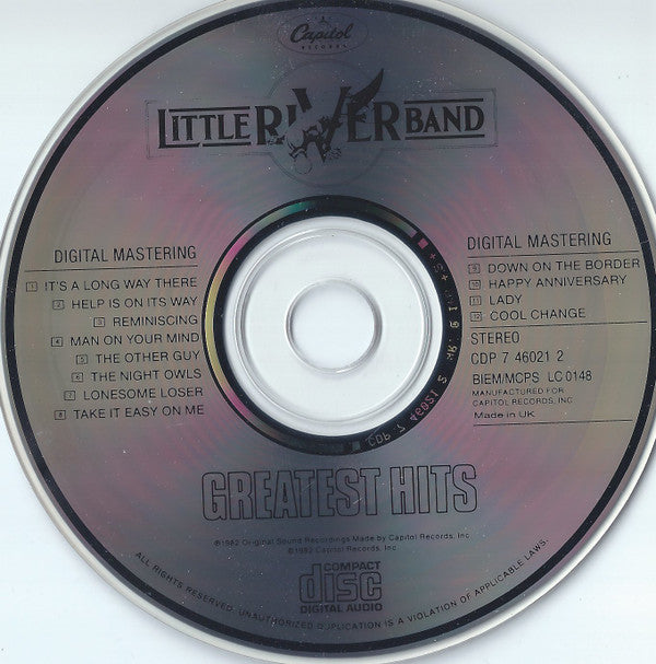 Little River Band : Greatest Hits (CD, Comp)