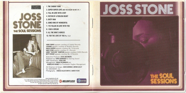 Joss Stone : The Soul Sessions (CD, Album, EMI)