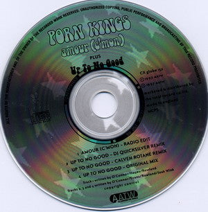 Porn Kings : Amour (C'Mon) / Up To No Good (CD, Single)