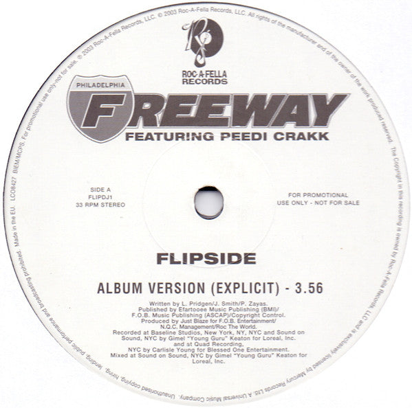 Freeway : Flipside (12", Promo)