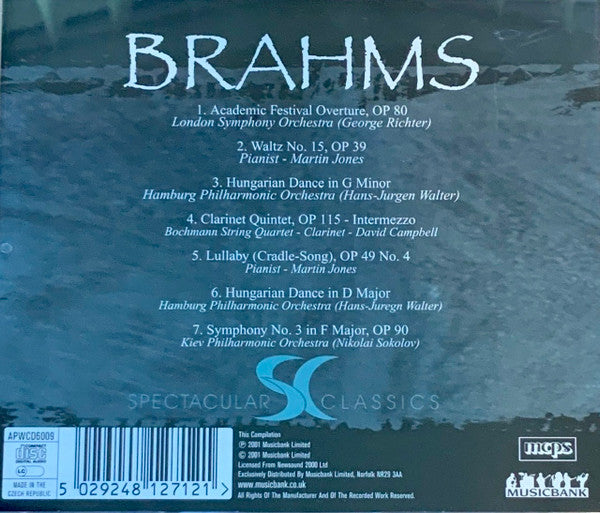 Various : Brahms Classical Spectacular (CD, Comp)