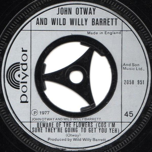 John Otway And Wild Willy Barrett : Really Free (7", Lar)